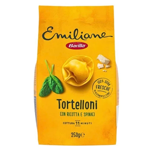 Barilla Emiliane, włoskie Tortelloni, ser ricotta i szpinak, 250g