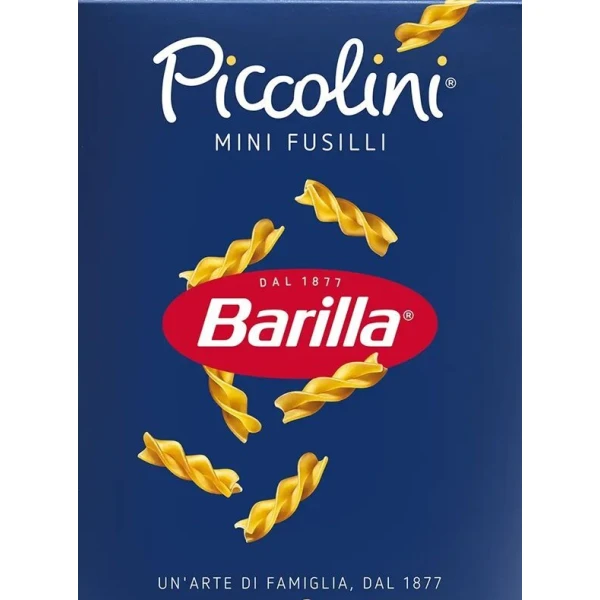 Barilla Piccolini, włoski makaron, Mini Fusilli, 500g
