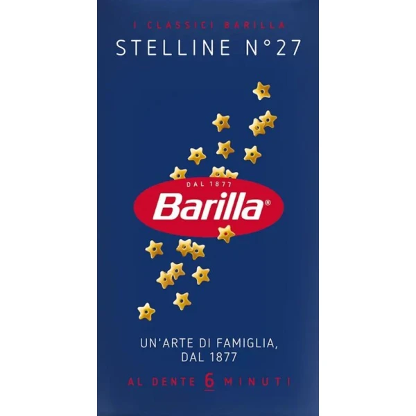 Barilla, włoski makaron, Stelline N°27, 500g