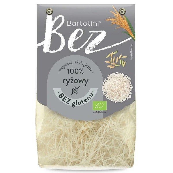 Bartolini, makaron ryżowy, krajanka, bezglutenowy, 250g