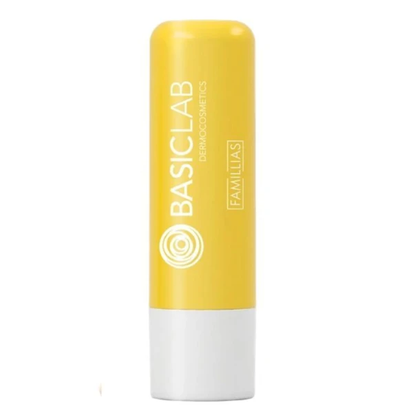 BasicLab Famillias, nawilżająca pomadka do ust, 4g