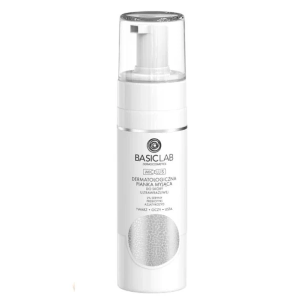 BasicLab Micellis, dermatologiczna pianka myjąca do skóry ultrawrażliwej, 150ml