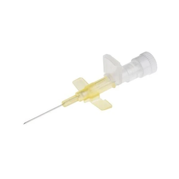 BD Wenflon Neoflon 0,7mm x 19mm, żółty, 1 sztuka