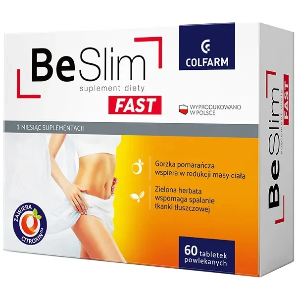 Be Slim Fast, 60 tabletek