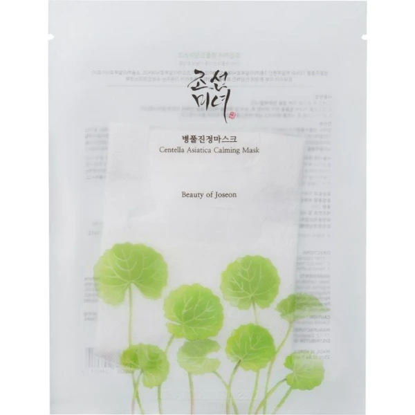 Beauty Of Joseon, Centella Asiatica Calming Mask, maska w płachcie do każdego rodzaju skóry, wąkrotka azjatycka i kwas hialuronowy, 1 sztuka