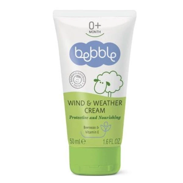 Bebble, krem do twarzy, wiatr i chłód, od urodzenia, 50ml