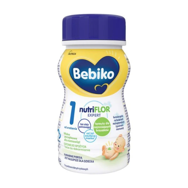 Bebiko 1 NutriFlor Expert, mleko początkowe, dla niemowląt od urodzenia, 200ml