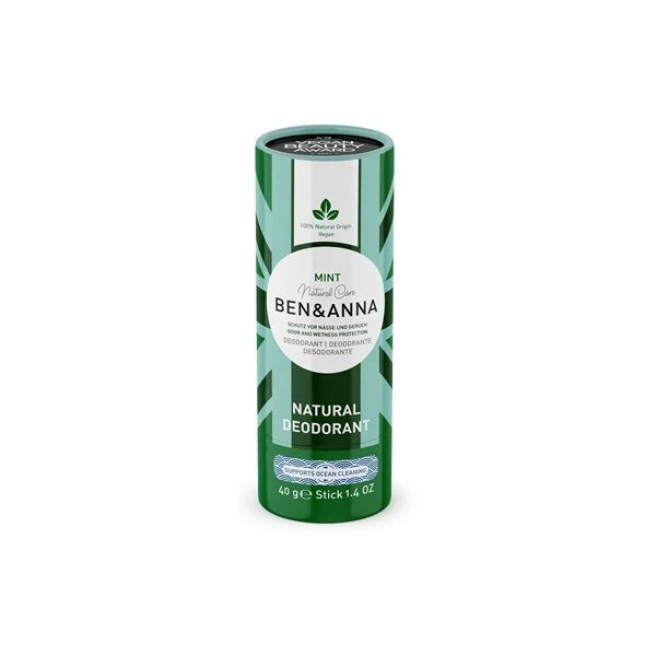 Ben&Anna, dezodorant w sztyfcie, Mint, 40g
