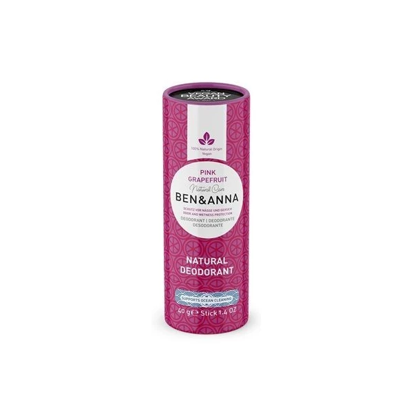 Ben&Anna, dezodorant w sztyfcie, Pink Grapefruit, 40g