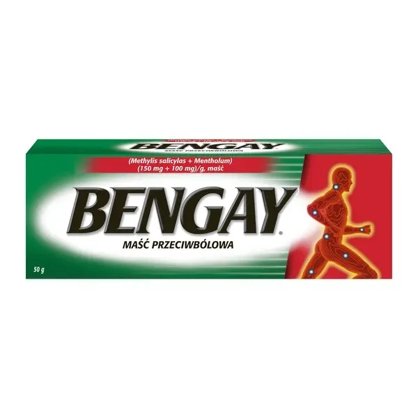 Bengay (150mg+100mg)/g, maść przeciwbólowa, IR, 50g