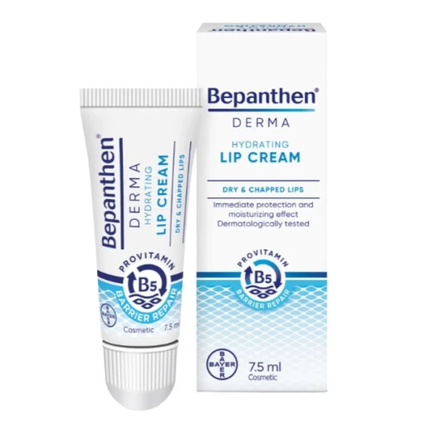 Bepanthen Derma, krem nawilżająco-ochronny do ust, 7,5ml