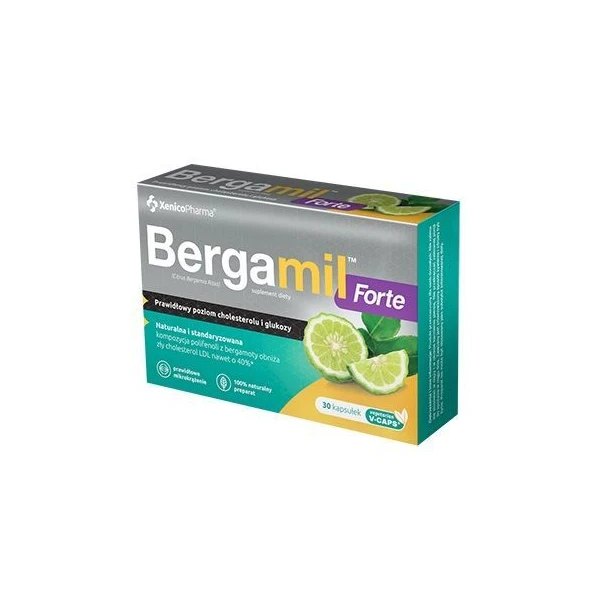 [DATA - 2026-10-31] Bergamil Forte, 30 kapsułek