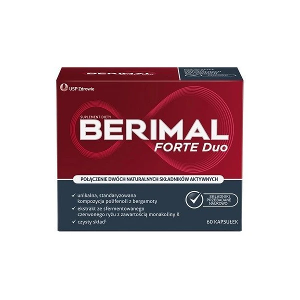 Berimal Forte Duo, 60 kapsułek