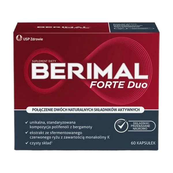 Berimal Forte Duo, 60 kapsułek