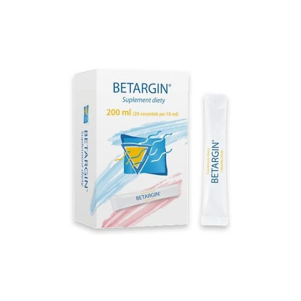 Betargin, płyn, 20 saszetek