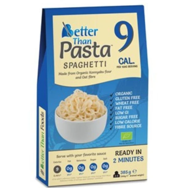 Better Than Pasta, makaron konjac, spaghetti, bezglutenowy, 385g