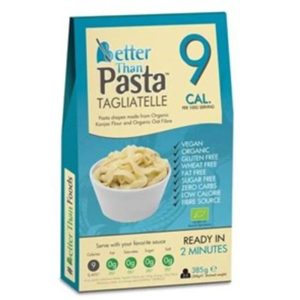 Better Than Pasta, makaron konjac, tagliatelle, bezglutenowy, 385g