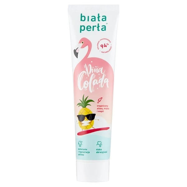 Biała Perła Pina Colada, wybielająca pasta do zębów, 100ml
