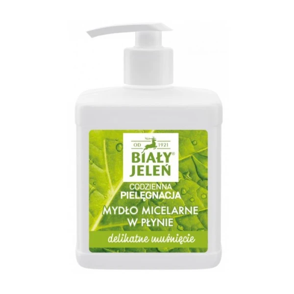 Biały Jeleń, Codzienna Pielęgnacja, mydło micelarne w płynie, Delikatne muśnięcie, 500ml