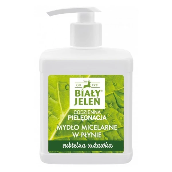 Biały Jeleń, Codzienna Pielęgnacja, mydło micelarne w płynie, Subtelna mżawka, 500ml