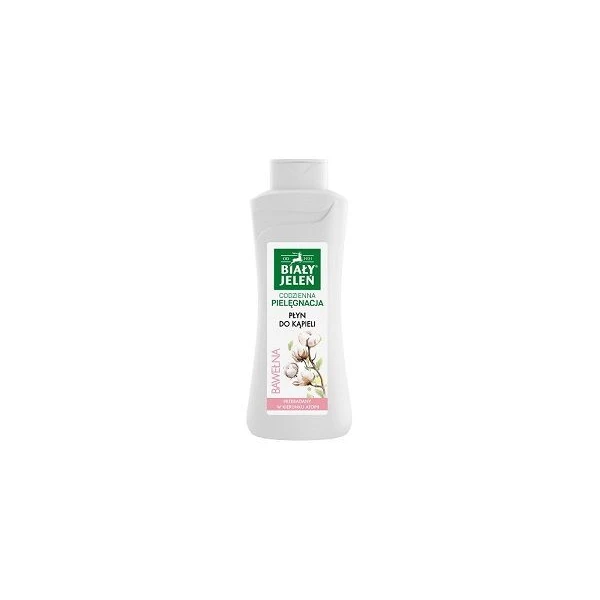 Biały Jeleń, Codzienna Pielęgnacja, płyn do kąpieli, bawełna, 750ml