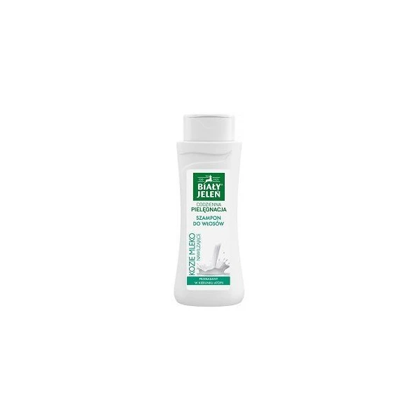 Biały Jeleń, Codzienna Pielęgnacja, szampon nawilżający do włosów, kozie mleko, 300ml