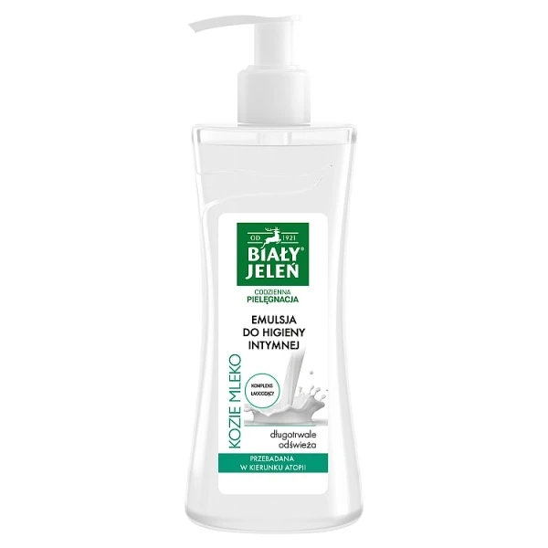 Biały Jeleń, emulsja do higieny intymnej, kozie mleko, 265ml