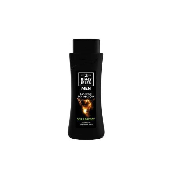 Biały Jeleń, Men, szampon do włosów z sokiem z brzozy, 300ml