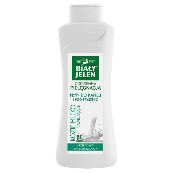 Biały Jeleń, płyn do kąpieli, kozie mleko, 750ml