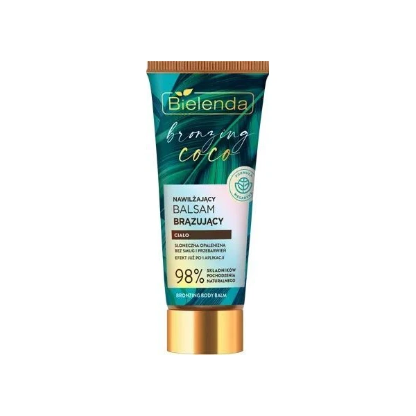 Bielenda Bronzing Coco, nawilżający balsam brązujący, 200ml