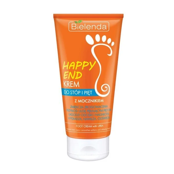 Bielenda Happy End, krem do stóp i pięt z mocznikiem, 125ml