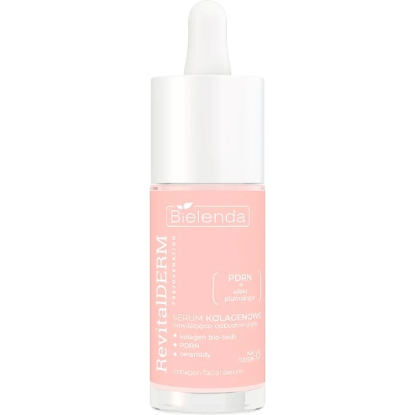 Bielenda RevitalDerm PDRN, serum kolagenowe nawilżająco-odbudowujące, na dzień, 30ml