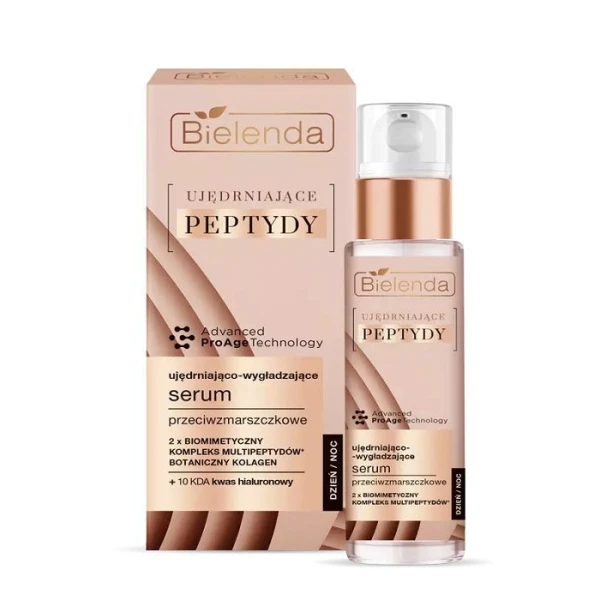 Bielenda Ujędrniające Peptydy, ujędrniająco-wygładzające serum przeciwzmarszczkowe, 30ml