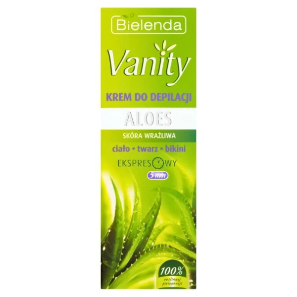Bielenda Vanity, krem do depilacji, Aloes, 100ml