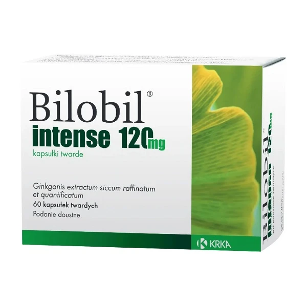 Bilobil Intense 120mg, 60 kapsułek