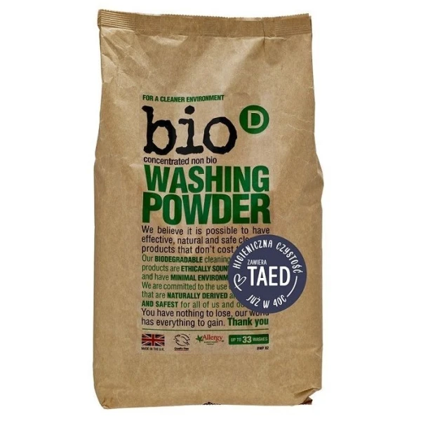 Bio D, hipoalergiczny proszek do prania, 2kg