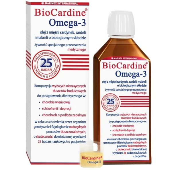 BioCardine Omega-3, płyn, 200ml