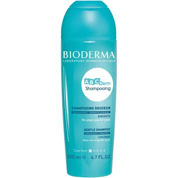 Bioderma AbcDerm, delikatny szampon dla dzieci, 200ml