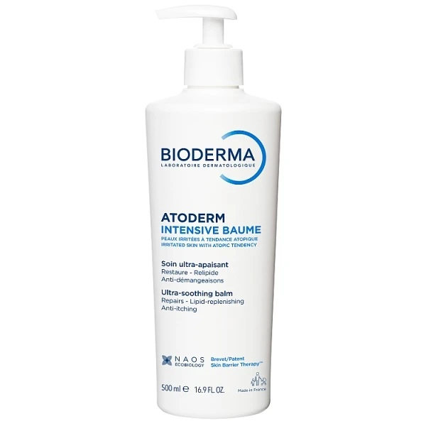 Bioderma Atoderm Intensive Baume, balsam emolientowy do skóry atopowej, 500ml
