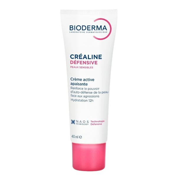 Bioderma, Crealine Defensive, aktywny krem kojący dla skóry wrażliwej, 40ml