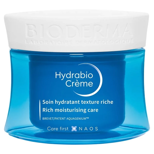 Bioderma Hydrabio Creme, krem nawilżający dla skóry suchej i odwodnionej, 50ml