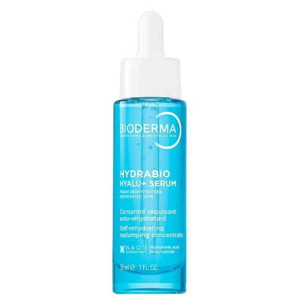 Bioderma Hydrabio Hyalu+, nawilżające serum przeciwzmarszczkowe, 30ml