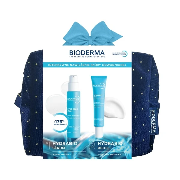 Bioderma Hydrabio 72h booster hydratant, serum, 40ml + Bioderma Hydrabio Riche, bogaty krem, 40ml