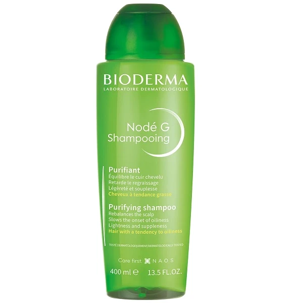 Bioderma Node G Shampooing, szampon oczyszczający do włosów przetłuszczających się, 400ml