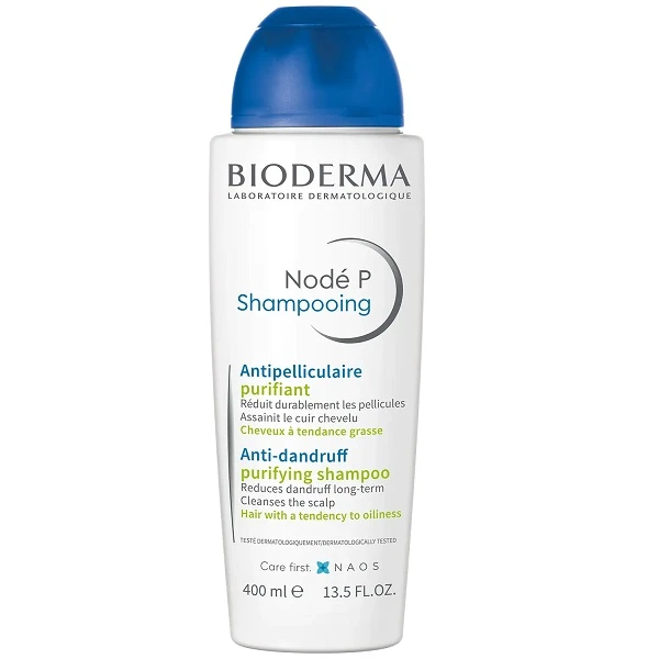 Bioderma Node P Shampooing, szampon przeciwłupieżowy do włosów przetłuszczających się, 400ml