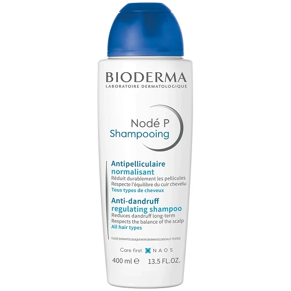 Bioderma Node P Shampooing, uniwersalny, normalizujący szampon przeciwłupieżowy, 400ml