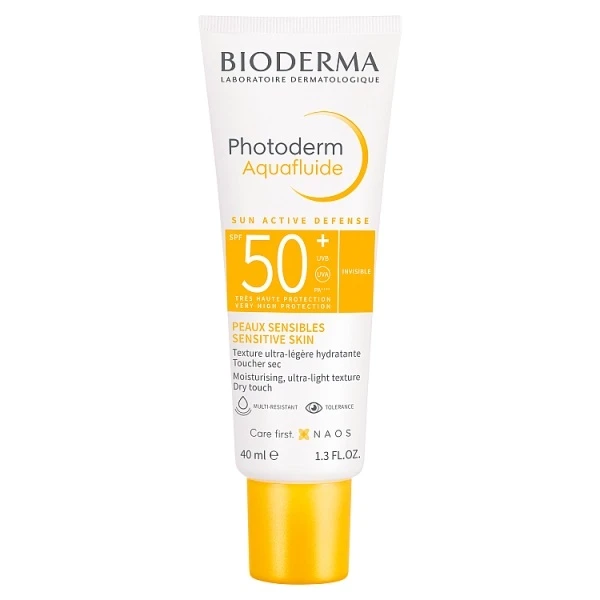 [DATA - 2026-07-31] Bioderma Photoderm Aquafluide, ultralekki fluid SPF 50+ do skóry normalnej, bezbarwny, 40ml