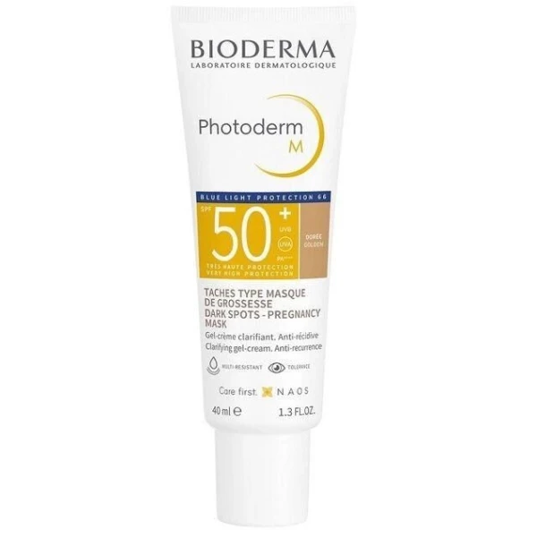 Bioderma Photoderm M, krem ochronny SPF 50+, do skóry z tendecją do przebarwień, odcień ciemny, 40ml