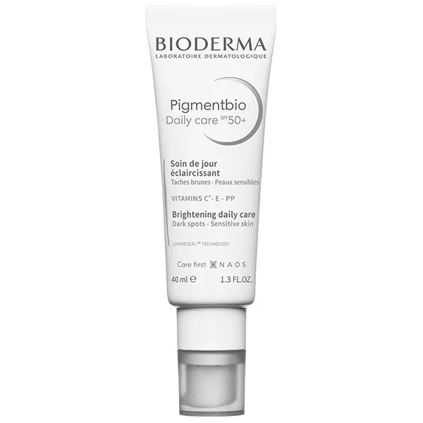 Bioderma Pigmentbio Daily Care, rozjaśniający krem na dzień SPF 50+, 40ml