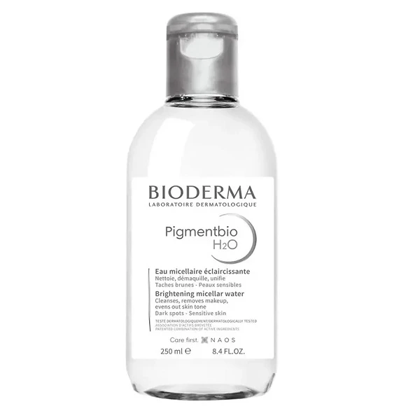 Bioderma Pigmentbio H2O, płyn micelarny rozjaśniający, skóra z przebarwieniami, 250ml